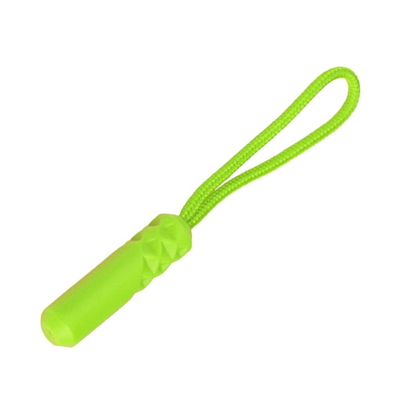 ORDDIART 20Pcs Zipper Heads for Bags and Coats in Fluorescent Green Plastic Polyester