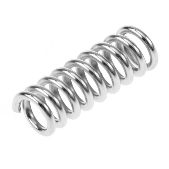 SOPOTUTU 20Pcs Plated Silver Tension Spring for 3D Printer Heated Bed Accessory Compatible with Wade Extruder