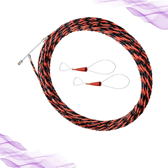 SOPOTUTU Red Electrical Wire Threader Set for Easy and Efficient Wiring Installation Tools