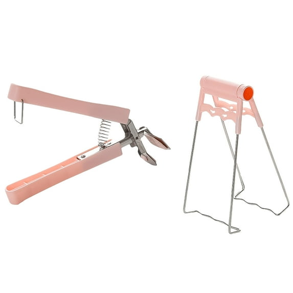 ORDDIART 2Pcs Anti-Scalding Bowl Clamp for Lifting Hot Items in Home Users and Cooks with Non-Slip Feature