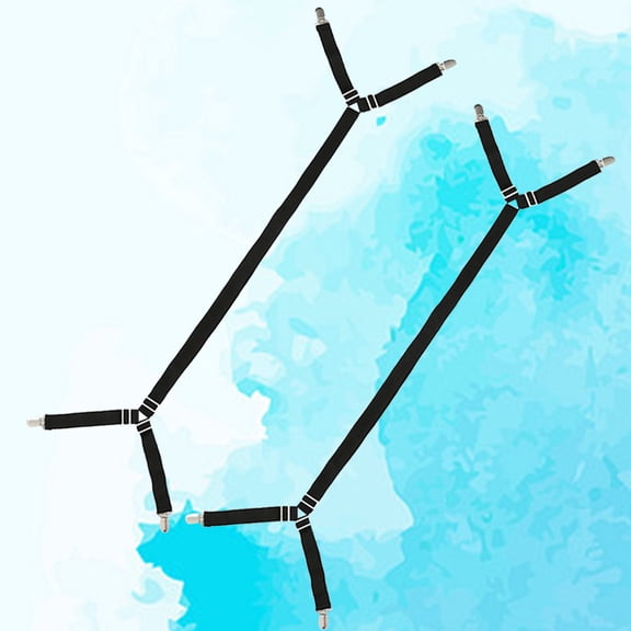 ORDDIART 2-Pack Anti- Bed Sheet Clips with Metal and for Securing Bed Sheets and Bedspreads at Home