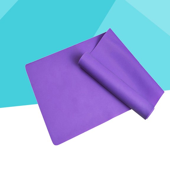 BESTYASH 2Pcs Purple Sports Stretching Belt Made from Natural Latex for Training