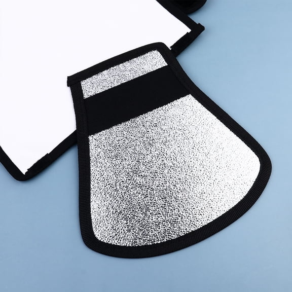 ORDDIART 2Pcs External Flash Reflector Various Shapes Reduce Hard Shadows for Photographers 11.0x9.8in