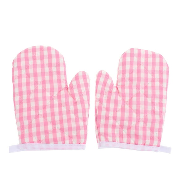SOPOTUTU Kids Gloves Polyester for Kitchen Cooking and BBQ 2 Pieces
