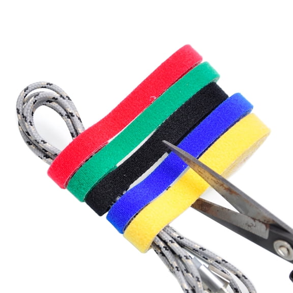 SOPOTUTU Hook and Cable Ties Tape for , Reusable Fastening Straps for Home and Office