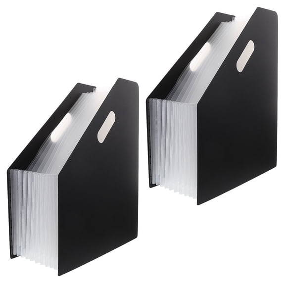 ORDDIART 2Pcs Vertical Document Folders for 12.69X10.02X0.79In