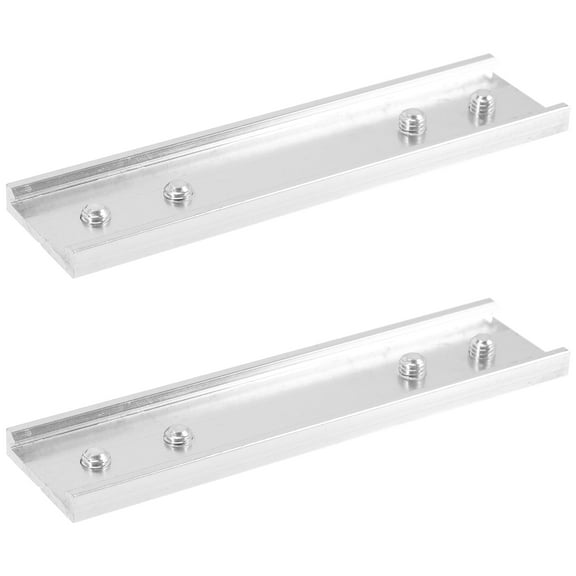 SOPOTUTU Metal Curtain Track Connector for Heavy Duty Rails, 2 Pieces, and Easy to Install