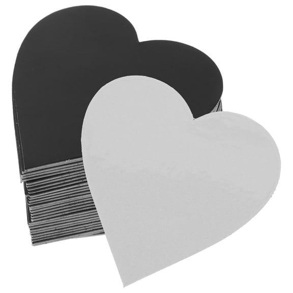 ORDDIART 30Pcs Heart Shaped Magnets For Magnet 6 5X6 5In 0 2Cm Thickness Diy Photo