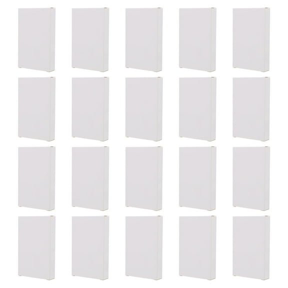ORDDIART 30Pcs Mini Cardboard Boxes for Mailing and Express Packaging 11.8X2.6X0.6in