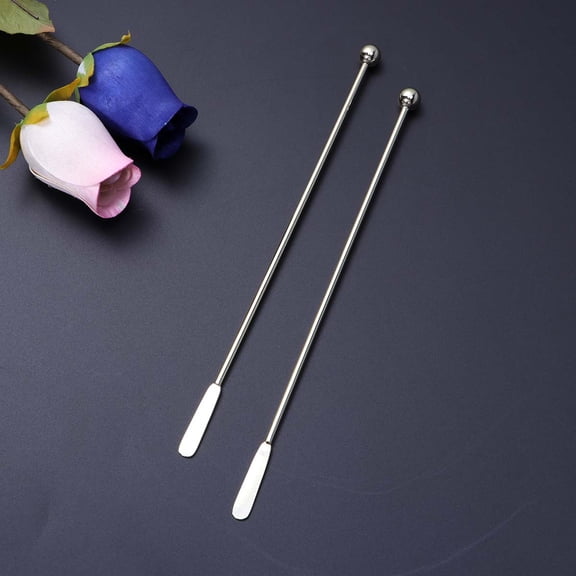 ORDDIART 36Set Golden Juice Stirring Rods 19.00X0.39X0.39In For Dishes And Cocktail Picks