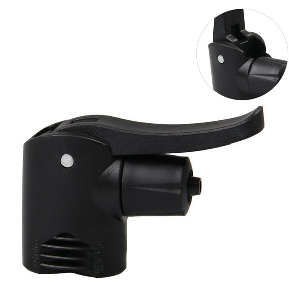 ORDDIART 3Pcs Gas Nozzle Conversion Plastic Bicycle Air Pump Parts for Cyclists and Motorbike Users