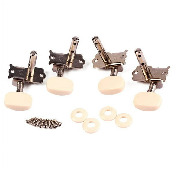 ORDDIART 4-Pack Metal Banjo Tuning Pegs in Mixed Colors for Guitar and Ukulele Tuning Replacement Parts
