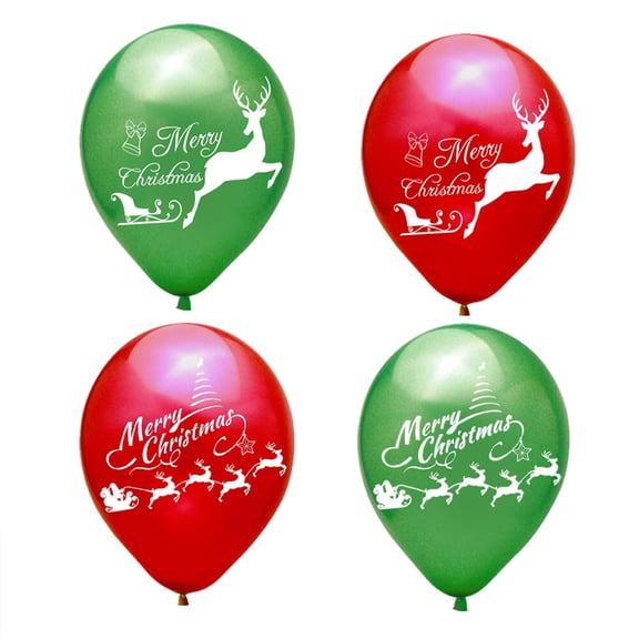 ORDDIART 40Pcs Round Latex Balloons for Holiday Party Favors Decorations