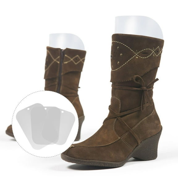 ORDDIART 4Pairs Tall Boot Inserts Plastic Boot Shaper Form White Anti Wrinkle For Women Men Storage