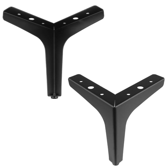 SOPOTUTU Coffee Table Legs 4Pcs Iron Furniture Support Feet Replacement for Home and Office Use
