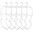 thumbnail image 1 of ORDDIART 5Pcs Children Hanger White Plastic For Bathing Suit Holder Home Use Small Clothing Items, 1 of 8