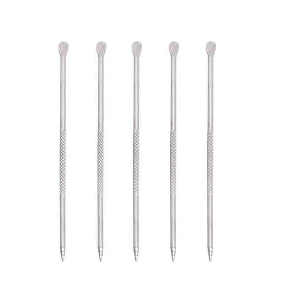 SOPOTUTU 5-Piece Stainless Steel Coffee Pen Latte Art Tools Set Professional Accessories