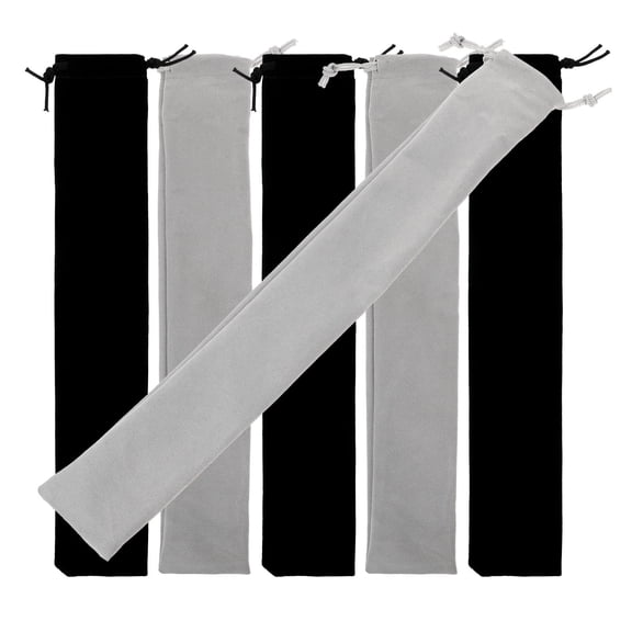 ORDDIART Protection Flute Carrying Bag Black 6Pcs