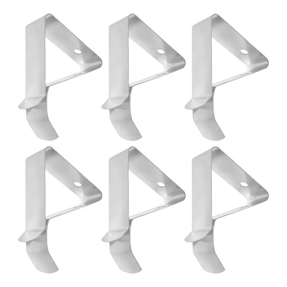 ORDDIART 6Pcs Thermometer Clip Holder for Meat Thermometers 304 Stainless Steel Prevent Scalding