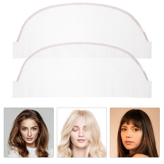 ORDDIART 6Pcs Transparent Stretchy Lace Wig Caps Mesh Net Breathable Comfort for Hair Styling