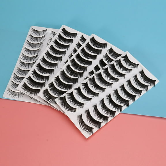 ORDDIART 80 Pairs Strip False Eyelashes for Daily Makeup and Special Occasion Use, Natural Look