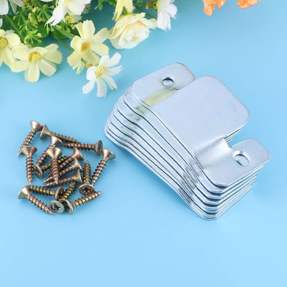 ORDDIART 8Pcs Connectors Sofa Connecting Latch Heavy Duty Metal for Furniture Assembly