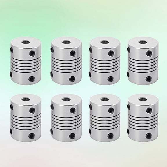 SOPOTUTU 8Pcs Coupling Stepper Motor with Deviation Compensation, , High Precision Replacement Parts