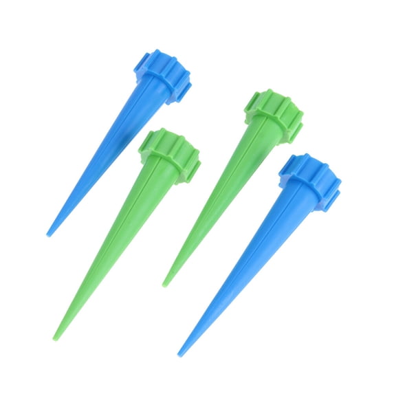 ORDDIART 8Pcs Watering Irrigation Spikes Plastic Automatic Flower Waterer for Garden Indoor Plants
