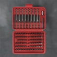 thumbnail image 1 of ORDDIART 98Pcs Metal Screwdriver Bit Workshop Use Nut Driver Bit Set 11.4x5.3x1.4in, 1 of 8