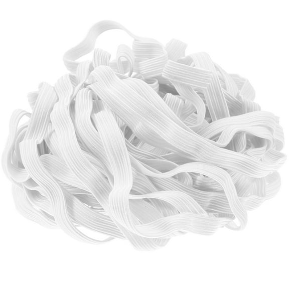 SOPOTUTU White Flat Elastic Sewing Spool 1 Roll Stretch Band for Crafts Garments and Projects