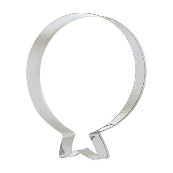 ORDDIART Stainless Steel Balloon Shape Cookie Cutter for Cakes and Cookies