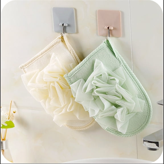 ORDDIART Bath Sponge Shower Loofahs 1Pack For Body Exfoliation And Cleaning In Various Colors