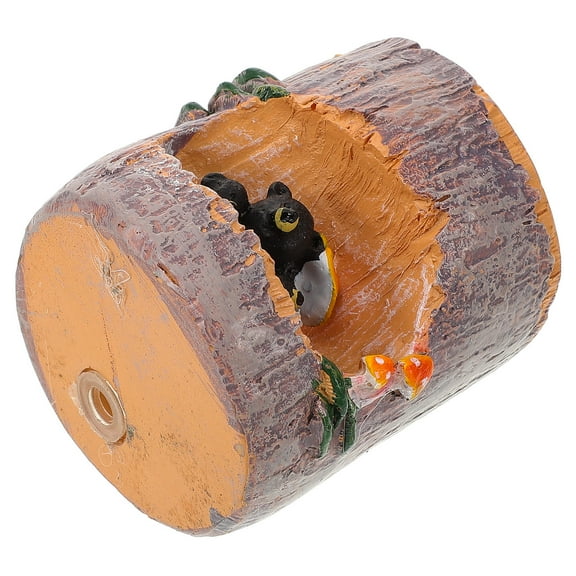 ORDDIART Bear Decor Planter 6.5x6.5x3.5in Creative Plants Pots Resin Material for Home and Office Users