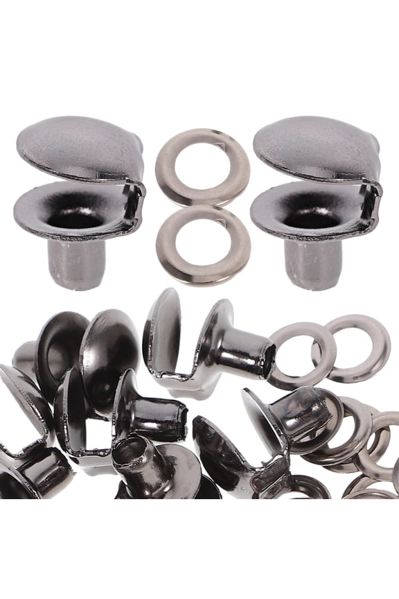 Boot Lace Buckles 10Pcs Metal for Shoes Hiking Boots Mountaineering Gear