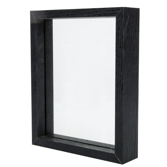 SOPOTUTU Black Photo Frame with Real Pressed Plants and Specimen Display, Perfect Wall Hanging for Home Decor