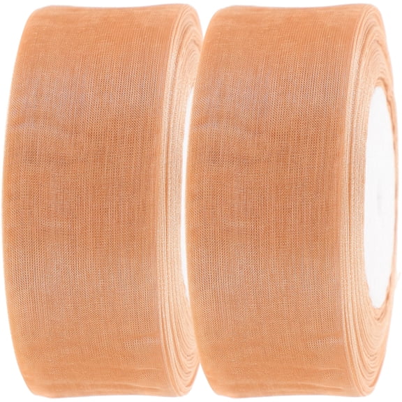 ORDDIART Fashionable Khaki Tulle Ribbon for DIY Crafting and Present Decoration Wear Resistant Package Ribbon