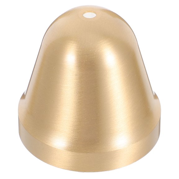 ORDDIART Brass Bell Shell for Wind Chimes, Golden Metal Bell for Home, Garden, and Outdoor Decoration
