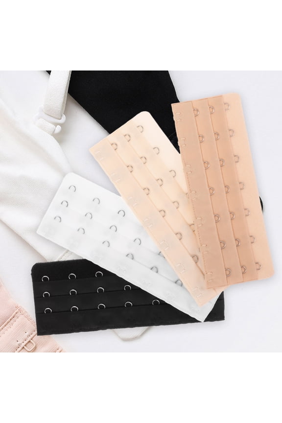 Corset Extension Buckle 8Pcs 3 Rows 7 Hooks for Weight Gain and Fitting Adjustment in