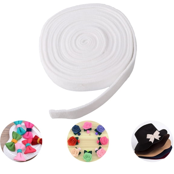 ORDDIART Felt Craft Ribbon for Home Decoration, Sewing, Appliques, Scrapbooking, Crafts, 1 Set 19.7x1.2x0.1 inches