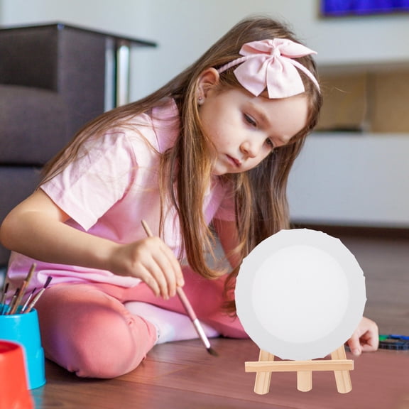 ORDDIART DIY Canvas Panels for Drawing Linen Art Boards Set of 3 .3 Inches