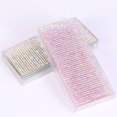 thumbnail image 1 of ORDDIART 2-Pack Plastic False Eyelash Storage Case Organizer for Eyelashes and Beauty Accessories, 1 of 8