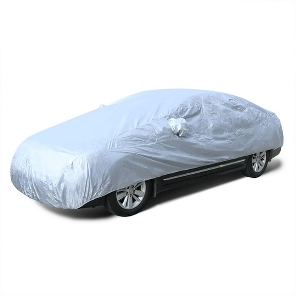 ORDDIART Frost Cover for Car 1Pack 188.64X68.78X47.00in Silver Nylon PVC