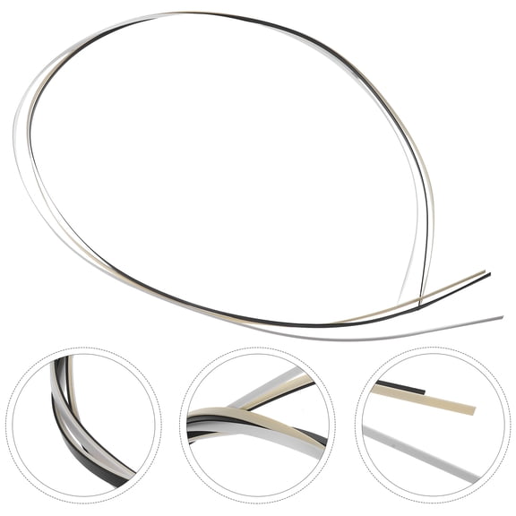 SOPOTUTU Guitar Body Binding Purfling Assorted Colors 3pcs for Acoustic and Electric Guitar Repair