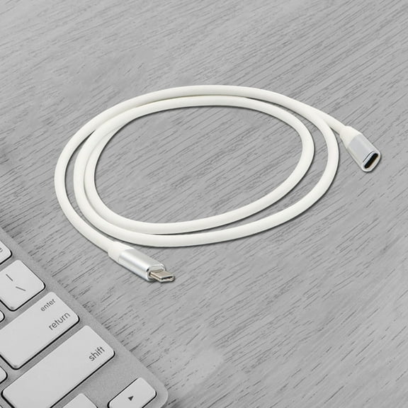ORDDIART PVC 1Pack Type-C Cable Extender for USB-C Devices and Fast Charging