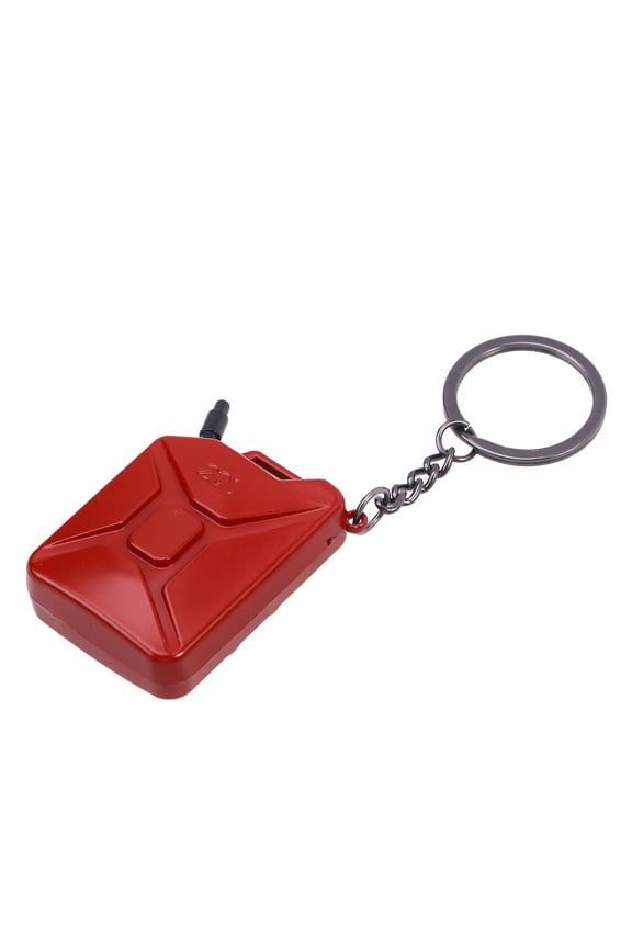 DIART Red Metal Oil Tank Style Keychain, Creative Design, 1 Piece for Everyday Use and Collectors