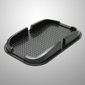 ORDDIART Silicone Car Dashboard Mat for Drivers Reusable Storage Mat with Map Viewing Support Black 1Pack 6.1X3.7X0.8In