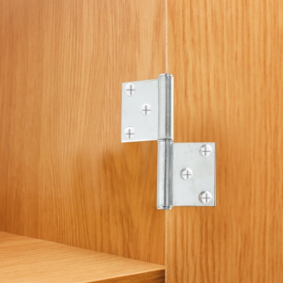 SOPOTUTU Flag-Type Hinge Flag-Type Hinge Silver 4Pcs