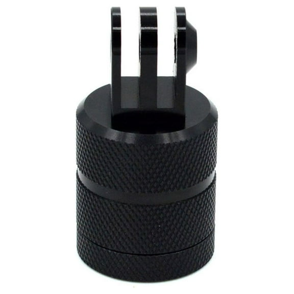 SOPOTUTU Black Aluminum Arm Mount for Action Cameras with 360 Rotation Adjustable Strap for Outdoor Sports