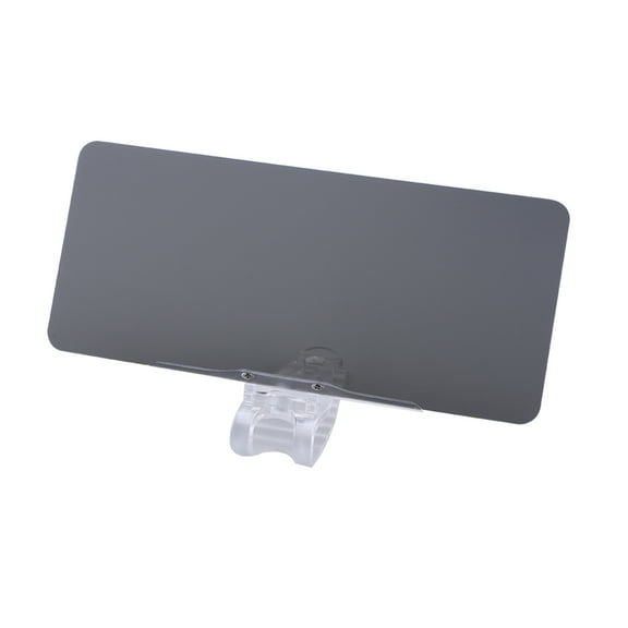SOPOTUTU Automobile Sun Visor UV Protection Truck Windshield Shade Grey 1Pcs