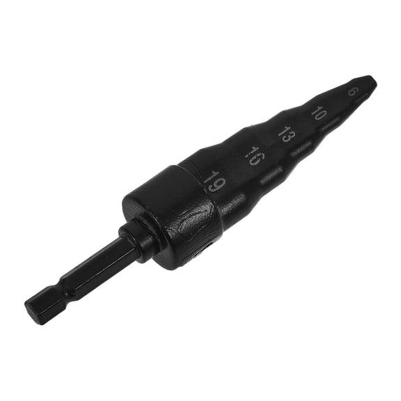 ORDDIART copper tube expander drill bit HVAC Repair Tool Steel Black 1Pcs